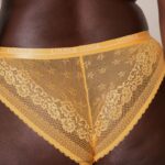 Liberty balconette bh & string/slip set vrouwen mosterd Lounge ondergoed 008ZJ46 - Image 17