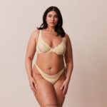 luxe balconette bh & string/slip set vrouwen citroen Lounge ondergoed 008ZJ21 - Image 21
