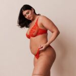luxe balconette bh & string/slip set vrouwen rood Lounge ondergoed 008ZJ49 - Image 17