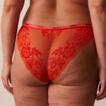 luxe balconette bh & string/slip set vrouwen rood Lounge ondergoed 008ZJ49 - Image 18