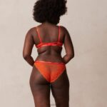 luxe balconette bh & string/slip set vrouwen rood Lounge ondergoed 008ZJ49 - Image 6