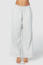 luxe pyjamabroek met reliëf vrouwen vorst Lounge kleding 008ZJ958