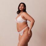 magische kanten bh en string set vrouwen wit Lounge ondergoed 008ZJ208 - Image 3