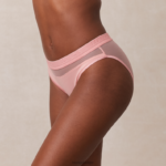 mesh slipje vrouwen roze Lounge ondergoed 008ZJ404 - Image 4