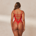 mila intimi bodysuit vrouwen rood Lounge ondergoed 008ZJ339 - Image 5