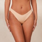 naadloze no-show brutale slip x2 vrouwen zand Lounge ondergoed 008ZJ762 - Image 4