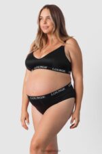 Nurture voedingsbeha en string/slip set vrouwen zwart Lounge ondergoed 008ZJ225 - Image 16