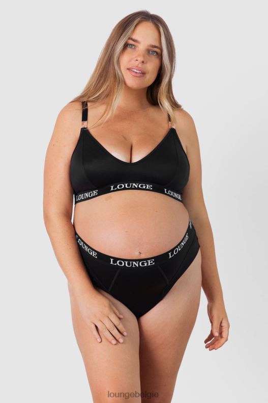 Nurture voedingsbeha en string/slip set vrouwen zwart Lounge ondergoed 008ZJ225 - Image 21