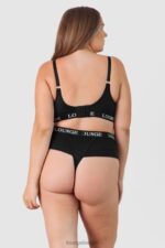 Nurture voedingsbeha en string/slip set vrouwen zwart Lounge ondergoed 008ZJ225 - Image 22