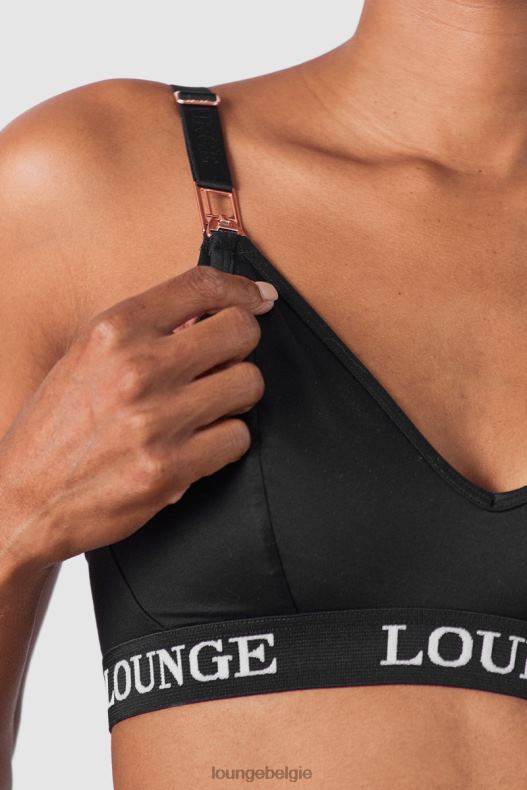 Nurture voedingsbeha en string/slip set vrouwen zwart Lounge ondergoed 008ZJ225 - Image 7