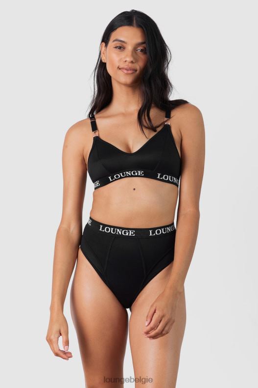 Nurture voedingsbeha en string/slip set vrouwen zwart Lounge ondergoed 008ZJ225 - Image 8