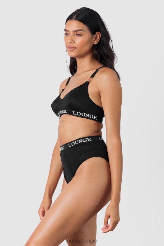 Nurture voedingsbeha en string/slip set vrouwen zwart Lounge ondergoed 008ZJ225 - Image 10