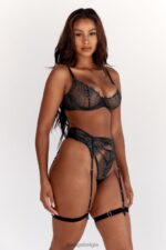 pandora intimi setje vrouwen zwart Lounge ondergoed 008ZJ292 - Image 9