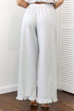 pyjamabroek met ruches vrouwen vorst Lounge kleding 008ZJ941 - Image 6