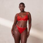 royal balconnet bh & string set vrouwen rood Lounge ondergoed 008ZJ50 - Image 10