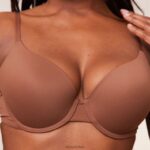 sculpt push-up T-shirt bh en g-string/slip set vrouwen kastanje Lounge ondergoed 008ZJ96 - Image 15