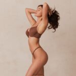 sculpt push-up T-shirt bh en g-string/slip set vrouwen kastanje Lounge ondergoed 008ZJ96 - Image 19