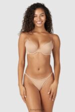 sculpt push-up t-shirt bh en string/slip set vrouwen Honing Lounge ondergoed 008ZJ79 - Image 11