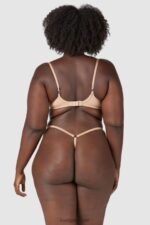 sculpt push-up t-shirt bh en string/slip set vrouwen Honing Lounge ondergoed 008ZJ79 - Image 3