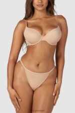 sculpt push-up t-shirt bh en string/slip set vrouwen Honing Lounge ondergoed 008ZJ79 - Image 22