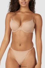 sculpt push-up t-shirt bh en string/slip set vrouwen Honing Lounge ondergoed 008ZJ79 - Image 27