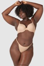 sculpt push-up t-shirt bh en string/slip set vrouwen Honing Lounge ondergoed 008ZJ79 - Image 28