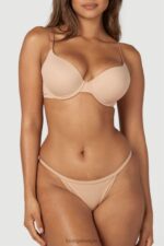 sculpt push-up t-shirt bh en string/slip set vrouwen Honing Lounge ondergoed 008ZJ79 - Image 9