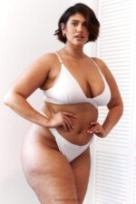 Set van bamboe triangelbeha en string/slip vrouwen allemaal crème Lounge ondergoed 008ZJ196 - Image 14