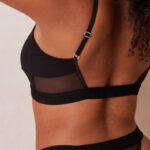 Set van mesh bh en string/slip vrouwen zwart Lounge ondergoed 008ZJ183 - Image 20