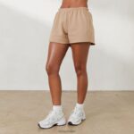 sweatshort x jess hunt vrouwen karamel Lounge kleding 008ZJ812 - Image 5