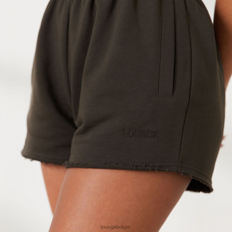 sweatshort x jess hunt vrouwen zwart gewassen Lounge kleding 008ZJ806 - Image 4