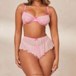 thea intimi ingesteld vrouwen snoep roze Lounge ondergoed 008ZJ267 - Image 9