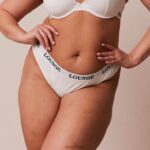 ultracomfortabele geribbelde string vrouwen wit Lounge ondergoed 008ZJ745