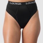 verzorgen string vrouwen zwart Lounge ondergoed 008ZJ358
