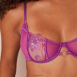 victoria intimi ingesteld vrouwen paars Lounge ondergoed 008ZJ334 - Image 14