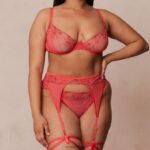 vixen intimi ingesteld vrouwen kers Lounge ondergoed 008ZJ327 - Image 3