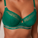 Vogue balconette bh & string/slip set vrouwen smaragd Lounge ondergoed 008ZJ53 - Image 10