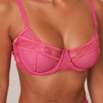 Whitney intimi ingesteld vrouwen felroze Lounge ondergoed 008ZJ612 - Image 8